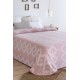 COLCHA JACQUARD VEJER ROSA