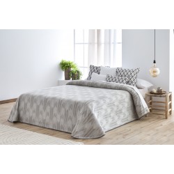 COLCHA JACQUARD CONIL GRIS