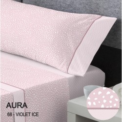 JUEGO DE SABANAS AURA VIOLET ICE