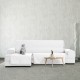 FUNDA SOFA CHAISE LONGUE PRACTICA SILVER