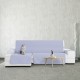 FUNDA SOFA CHAISE LONGUE PRACTICA SILVER