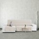 FUNDA SOFA CHAISE LONGUE PRACTICA SILVER