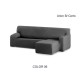 FUNDA CHAISE LONGUE AJUSTABLE ARION – BRAZO CORTO