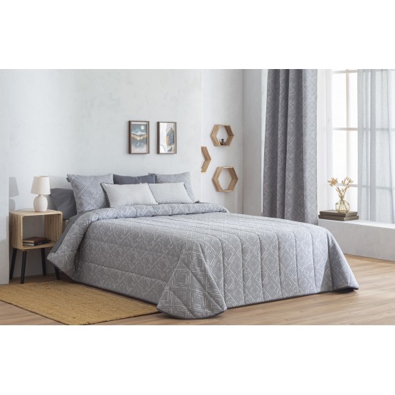 EDREDÓN GRAN CONFORT JACQUARD SOMO GRIS