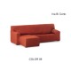 FUNDA CHAISE LONGUE AJUSTABLE IRIA – BRAZO CORTO