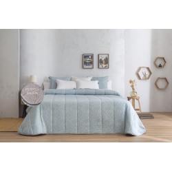 Edredón Confort Invierno Jacquard Creta + Fundas Cojín a precio barato  Color Beige Medidas Cama 150 cm