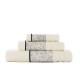 JUEGO 3 TOALLAS MARYLIN CREMA