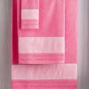 JUEGO DE TOALLAS 3 PIEZAS CLASSIC ROSA