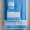 JUEGO DE TOALLAS 3 PIEZAS CLASSIC AZUL
