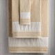 JUEGO 3 TOALLAS CLASSIC BEIGE
