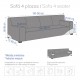 FUNDA SOFA ELÁSTICA APOLO