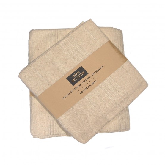 COLCHA MULTIUSOS SHIVA BEIGE
