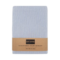 COLCHA MULTIUSOS NAILA AZUL
