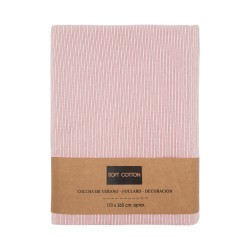 COLCHA MULTIUSOS NAILA ROSA