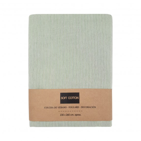 COLCHA MULTIUSOS NAILA VERDE