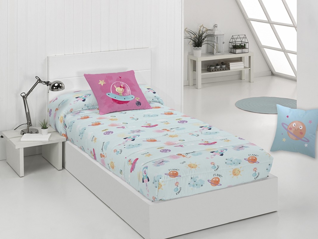 Edredón ajustable cama infantil de 90 a 180 cm PINGUIN relleno nórdico