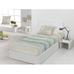 EDREDON AJUSTABLE QUEENS TURQUESA