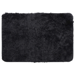 ALFOMBRA BAÑO CARICIA NEGRO