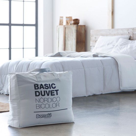 Nórdico DUVET BASIC BICOLOR BLANCO | Ropa de Cama