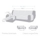 FUNDA SOFA CHAISE LONGUE PRACTICA MIST