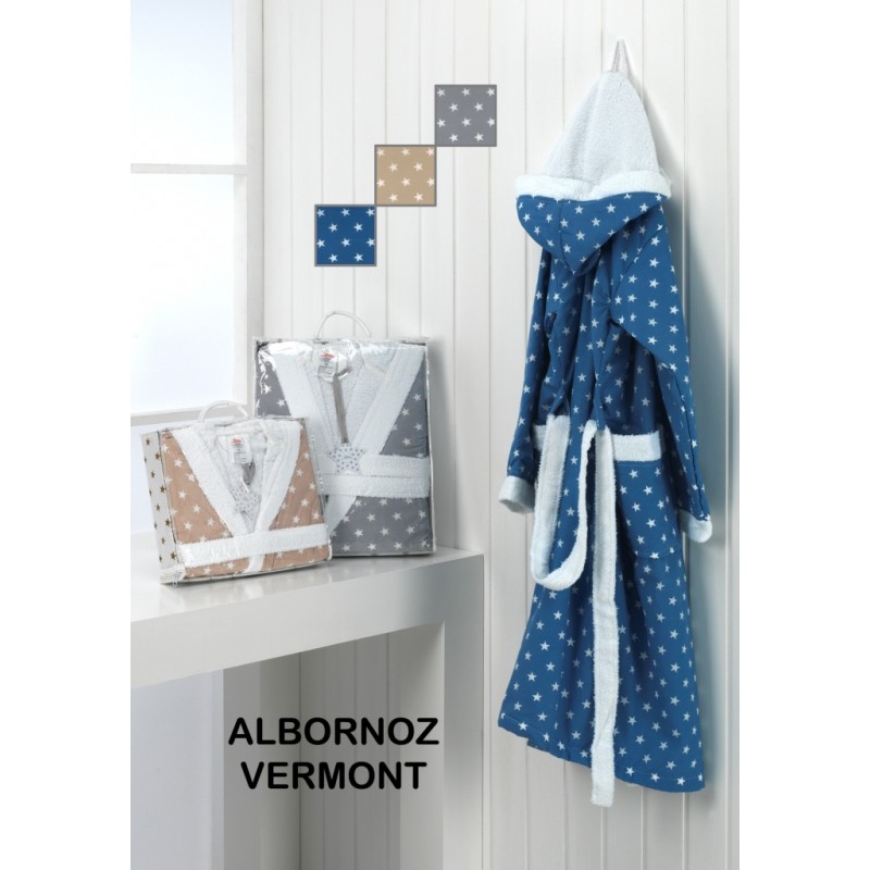 INFANTIL RIZO VERMONT - COMPRAR ALBORNOZ - -