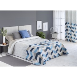 COLCHA BOUTI SOLLER AZUL