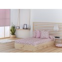 EDREDON AJUSTABLE JUVENIL TOPO ROSA