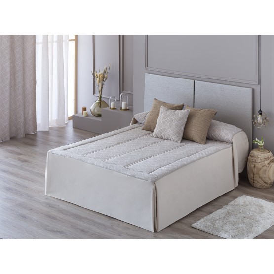 EDREDÓN JACQUARD TAMARIN BEIGE