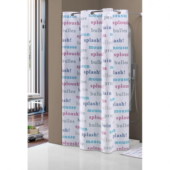 Cortina de baño WORDS [comprar cortinas baño - cortinas baratas]