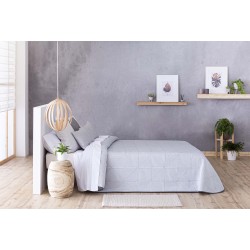 COLCHA JACQUARD NULES GRIS