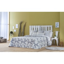 COLCHA JACQUARD JEREZ GRIS