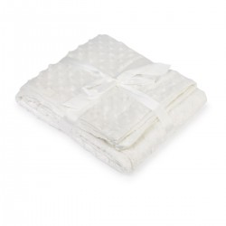 MANTA MINI CUNA LUXE BLANCO 80 X 110