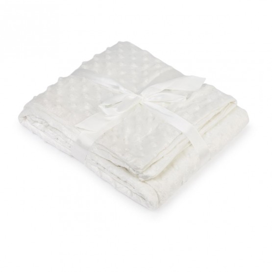 MANTA MINI CUNA LUXE BLANCO 80 X 110