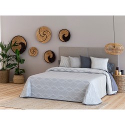 COLCHA JACQUARD EGEO GRIS