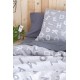 COLCHA JACQUARD BLOCK GRIS