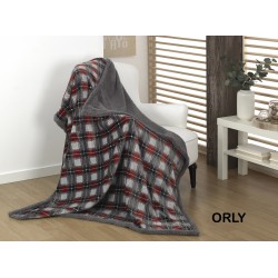 MANTA PLAID SHERPA ORLY