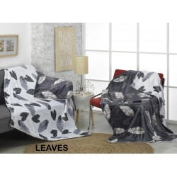 MANTA PLAID LEAVES