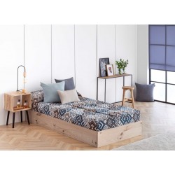 EDREDON AJUSTABLE FERROL AZUL