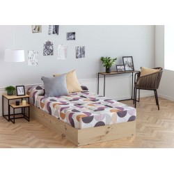 EDREDON AJUSTABLE GIJON LILA
