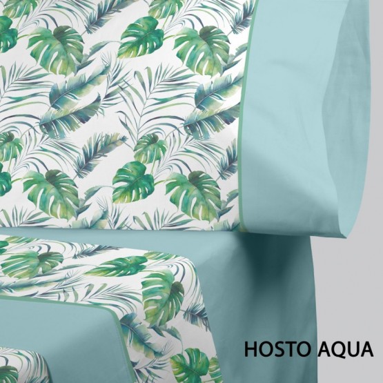 JUEGO DE SABANAS HOSTO AQUA