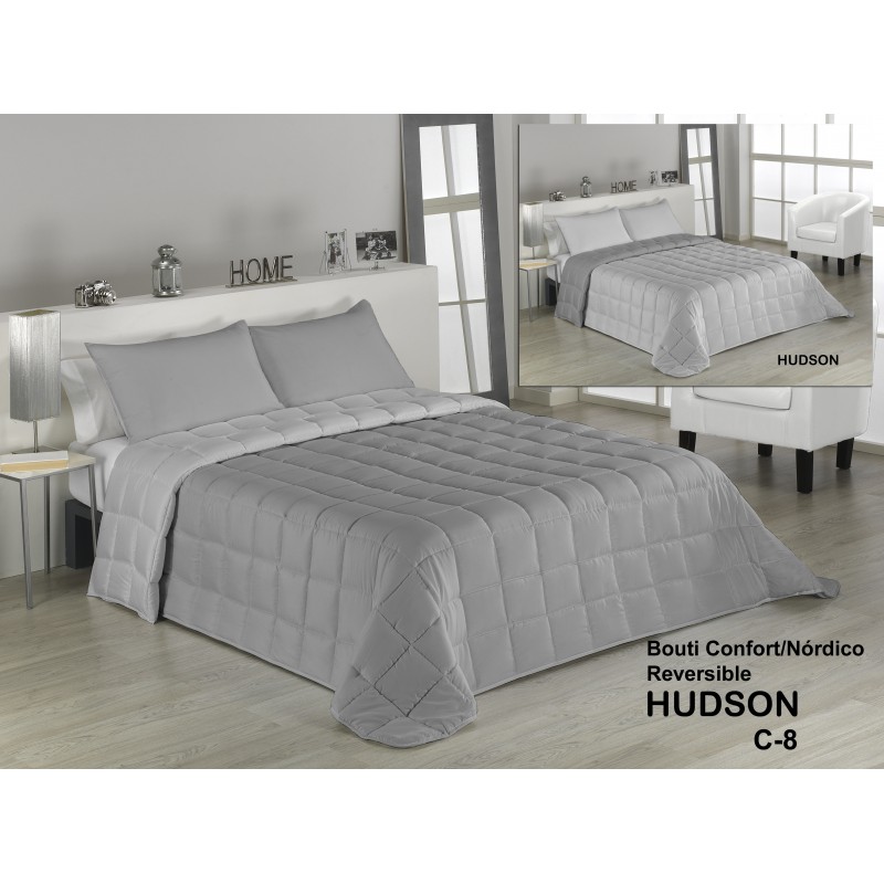 confort HUDSON GRIS edredones baratos - comprar colchas]