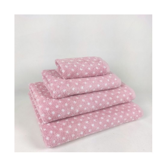 TOALLA DOTS ROSA