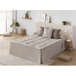 EDREDÓN JACQUARD TURIA BEIGE
