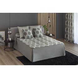 EDREDÓN JACQUARD UTIEL VERDE