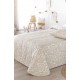 COLCHA BOUTI JACQUARD LAZOS BEIGE