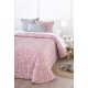 COLCHA BOUTI JACQUARD LAZOS ROSA