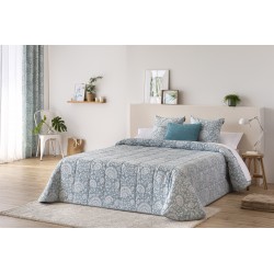 COLCHA BOUTI JACQUARD TURIA AGUA