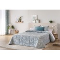 COLCHA BOUTI JACQUARD TURIA AGUA