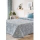 COLCHA BOUTI JACQUARD TURIA AGUA