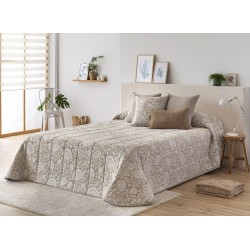 COLCHA BOUTI JACQUARD TURIA BEIGE